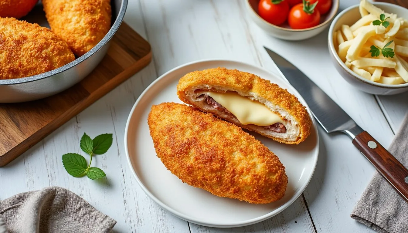 découvrez comment réchauffer un cordon bleu au air fryer pour obtenir une panure parfaitement croustillante et un intérieur fondant. astuces et étapes simples pour un résultat savoureux à chaque fois !
