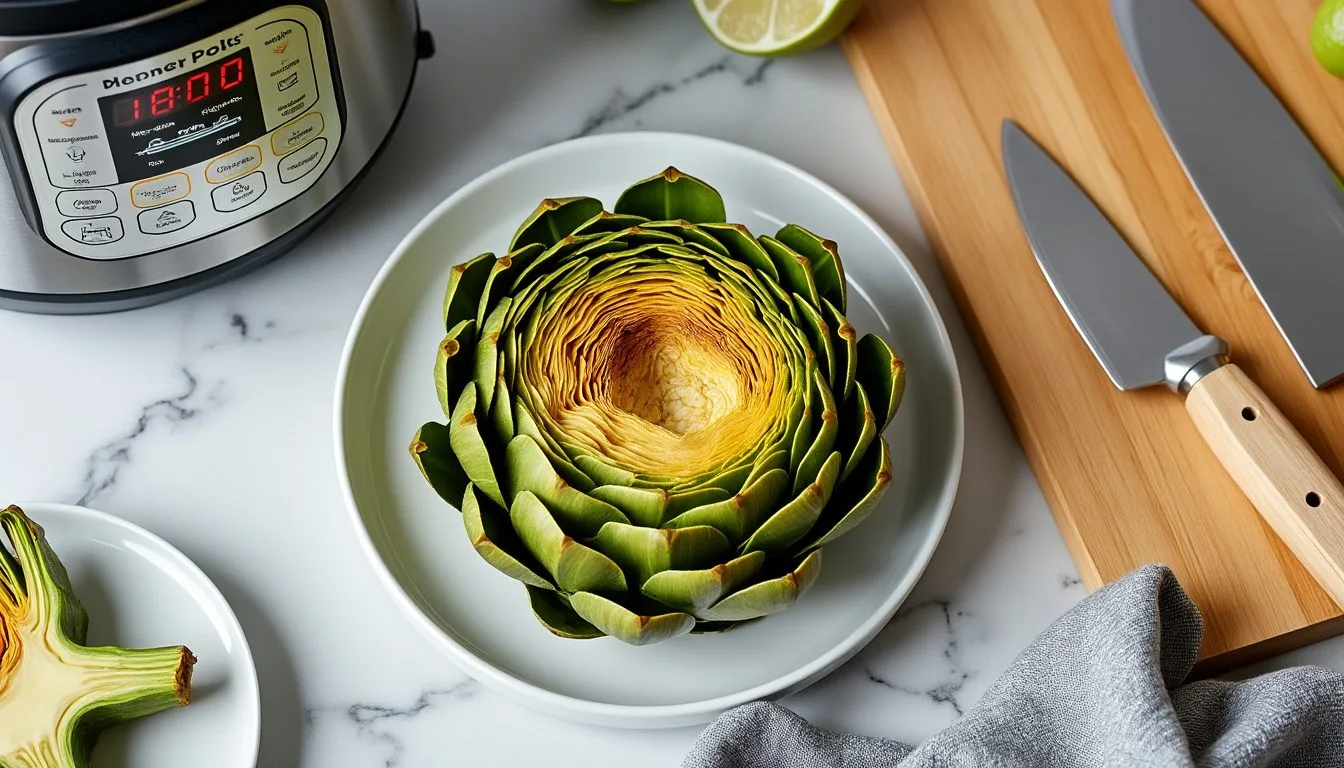 découvrez comment cuire parfaitement un artichaut à la cocotte minute grâce à des étapes simples et rapides. astuces et conseils pour réussir votre cuisson à chaque fois !