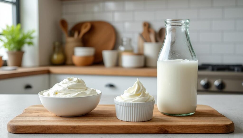 découvrez des alternatives à la crème fraîche pour alléger vos recettes ou les adapter à vos besoins : options végétales, yaourt, soja, et conseils pour réussir chaque plat sans crème fraîche !